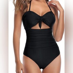 NWT Tempt Me Sexy Cutout One Piece Swimsuit with Tummy Control Size 20W